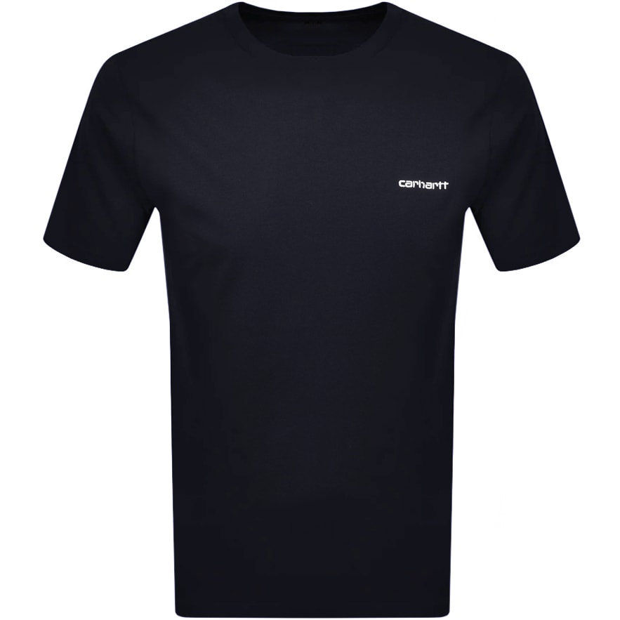 Alternative Image for ProductCarhartt Script Short Sleeved T Shirt Navy1